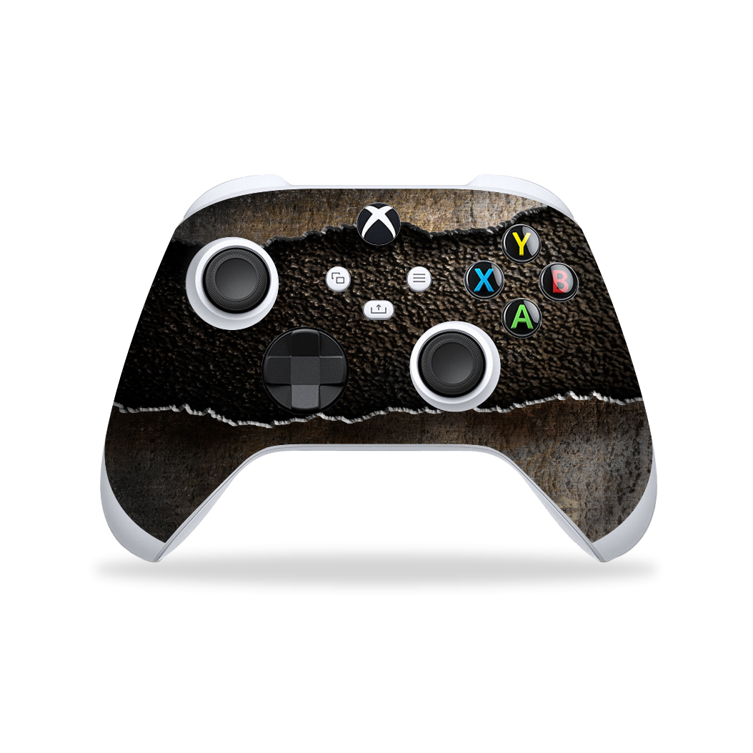 XBOX Series X CONTROLLER Skin - Print Printed Custom Signature RUSTED SHIELD Skin, Wrap, Decal, Protector, Cover by EasySkinz | EasySkinz.com
