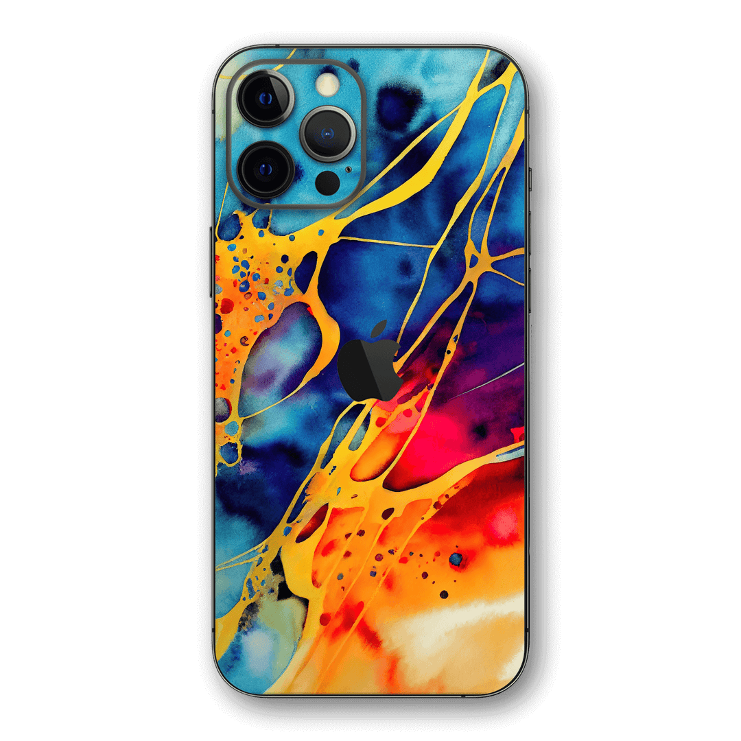 iPhone 12 PRO Print Printed Custom SIGNATURE Five Senses Art Colours Colors Colorful Colourful Skin Wrap Sticker Decal Cover Protector by EasySkinz | EasySkinz.com