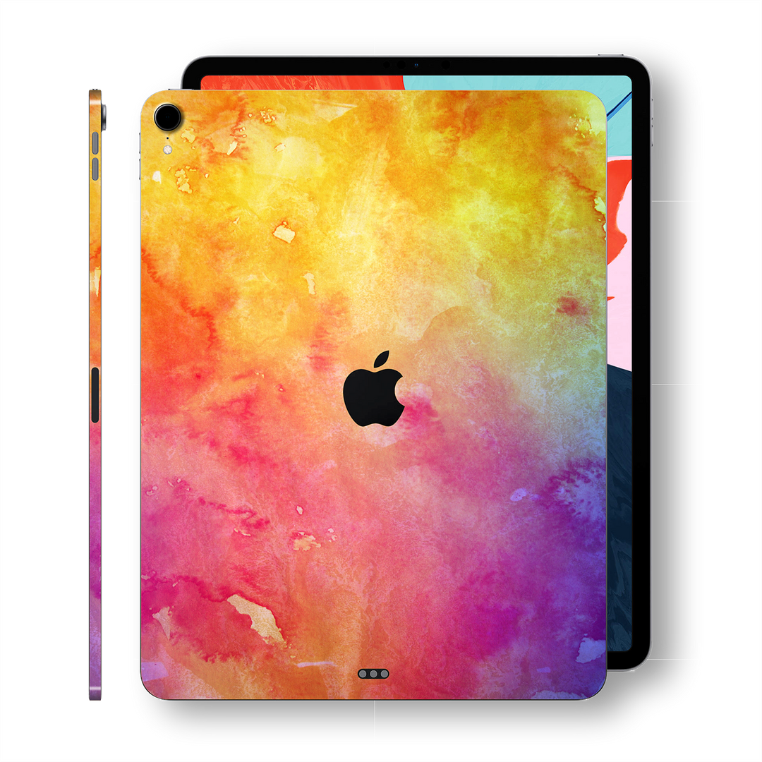 iPad PRO 11" inch 2018 Signature Watercolour Printed Skin Wrap Decal Protector | EasySkinz